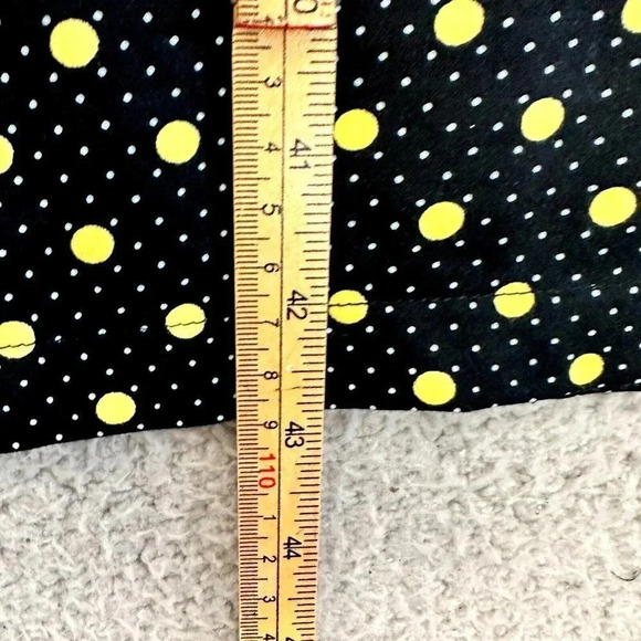 Bettie Page Las Vegas Dress Womens Medium Pin Up Retro Polka Dot Wiggle Pencil - Picture 7 of 16